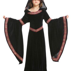 Halloween Costumes Burgundy Vampire Velour Kid's Clothes