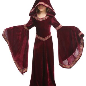 Halloween Costumes Burgundy Vampire Velour Kid's Clothes