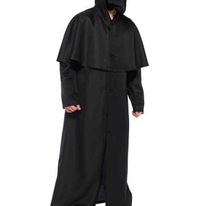 Halloween Costumes Cosplay Black Men Witch Oversized Milk Silk Set Holidays Costumes