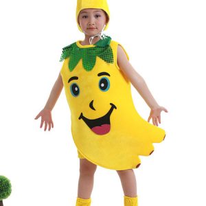 Halloween Food Costume Banana Kid Cosplay Costume