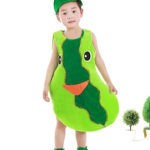 Halloween Food Costume Cucumber Kid Cosplay Costume