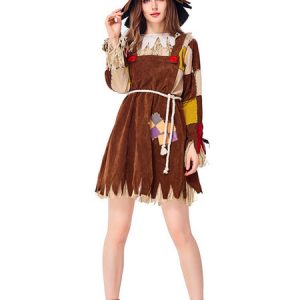 Halloween Scarecrow Costumes Fairy Tale Wizard Of Oz Costume