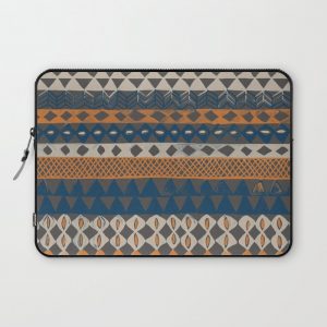 Hand Painted Ethnic Pattern Computer Cover by Alisa Galitsyna - Laptop Sleeve - 13"