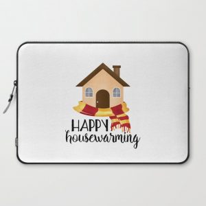 Happy Housewarming Computer Cover by A Little Leafy - Laptop Sleeve - 15"