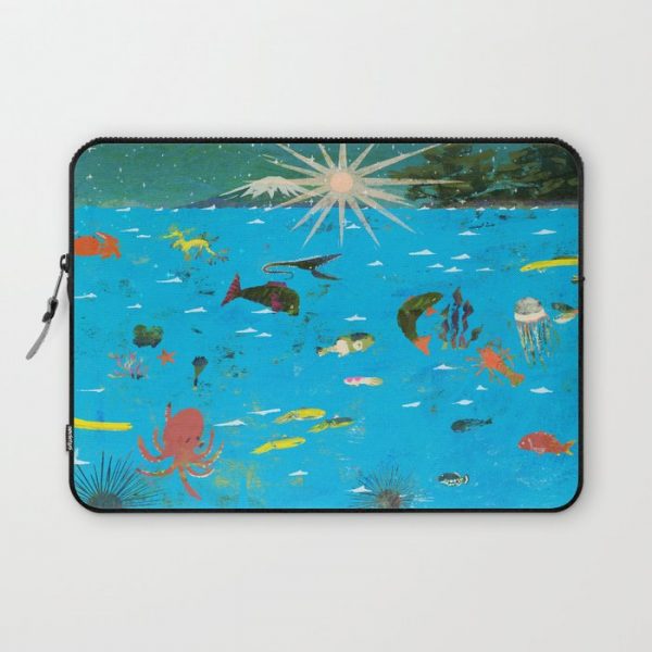 Happy New Year Computer Cover by Tatsuro Kiuchi - Laptop Sleeve - 13"