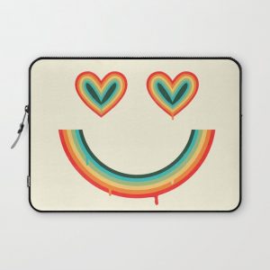 Happy Rainbow Computer Cover by Norman Duenas - Laptop Sleeve - 13"