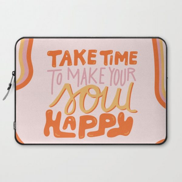 Happy Soul Computer Cover by Doodle by Meg - Laptop Sleeve - 15"