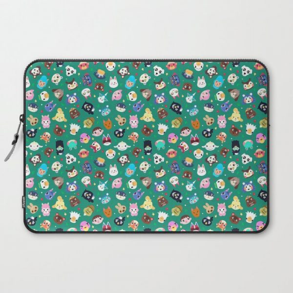 Happy Town Computer Cover by Pinapali - Laptop Sleeve - 15"