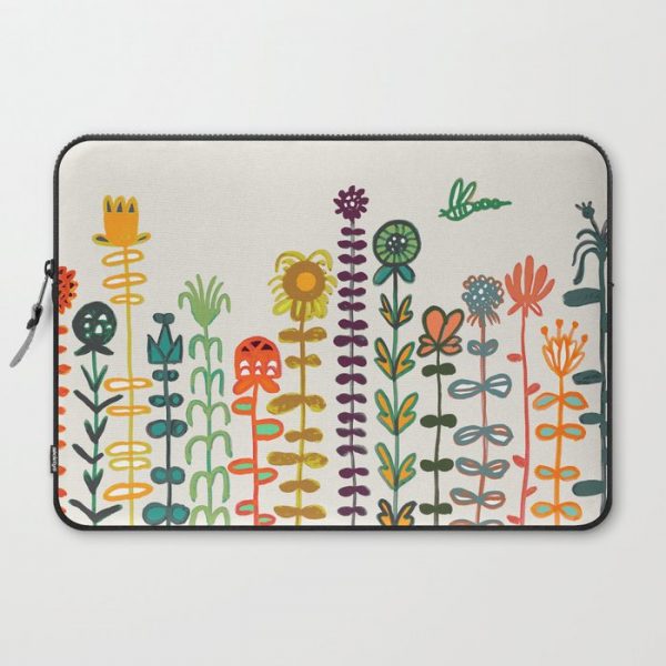 Happy garden Computer Cover by Picomodi - Laptop Sleeve - 15"