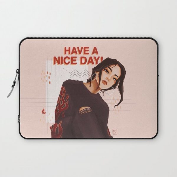 Have A Nice Day Computer Cover by artkamilla - Laptop Sleeve - 13"