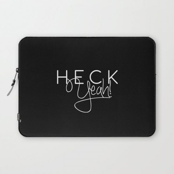 Heck Yeah! Computer Cover by 83 OrangesA(r) Art Shop - Laptop Sleeve - 13"