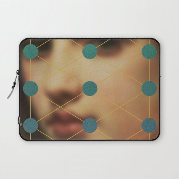 Her Stare Computer Cover by Mark Baker-Sanchez - Laptop Sleeve - 13"