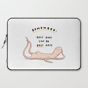 Honest Blob - Rest Days Computer Cover by Sophie Corrigan - Laptop Sleeve - 15"