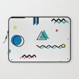 Houston 1990 Computer Cover by ANUTU DESIGN STUDIO - Laptop Sleeve - 13"