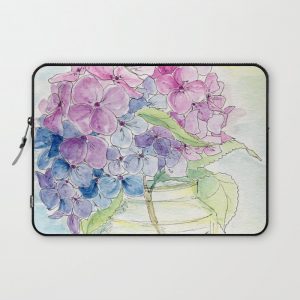 Hydrangea, Still Life Computer Cover by Jessica Rose - Laptop Sleeve - 13"