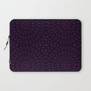 Hypnotic Bouquet Pattern Computer Cover by Dee-Ann LeBlanc - Laptop Sleeve - 13"