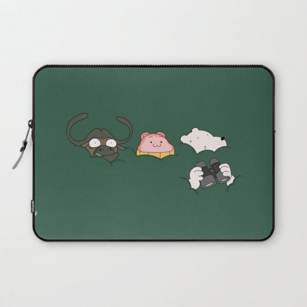 In the bush (Peepoodo) Computer Cover by Bobbypills Studio - Laptop Sleeve - 13"