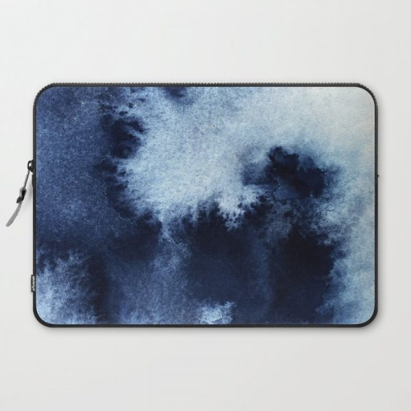 Indigo Nebula Computer Cover by PrintsProject - Laptop Sleeve - 15"