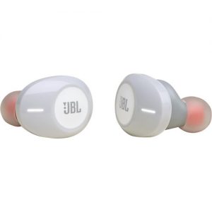 JBL JBLT120TWSWHTAM Tune 120TWS Wireless In-Ear Headphones - Bluetooth - White