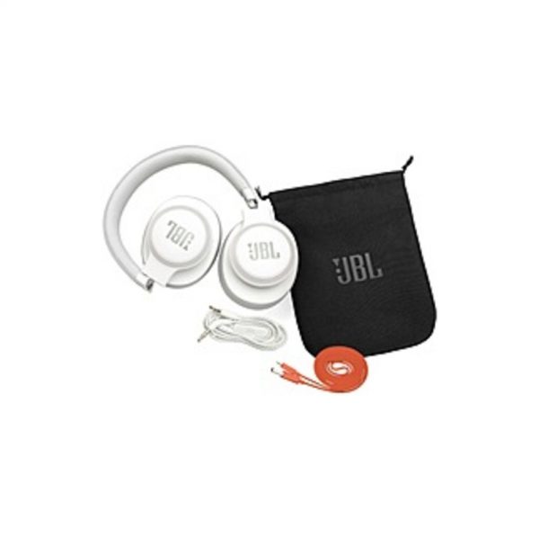 JBL LIVE 650BTNC Wireless Over-Ear Noise-Cancelling Headphones - Stereo - Mini-phone - Wired/Wireless - Bluetooth - 32 Ohm - 16 Hz - 20 kHz - Over-the