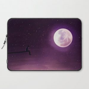 Jimin Serendipity Talking to the Moon Purple Version Computer Cover by artkamilla - Laptop Sleeve - 15"