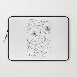 Joan Miro Self-Portrait Artwork For Prints Posters Tshirts Bags Women Men Kids Computer Cover by Art-O-Rama Shop - Laptop Sleeve - 13"