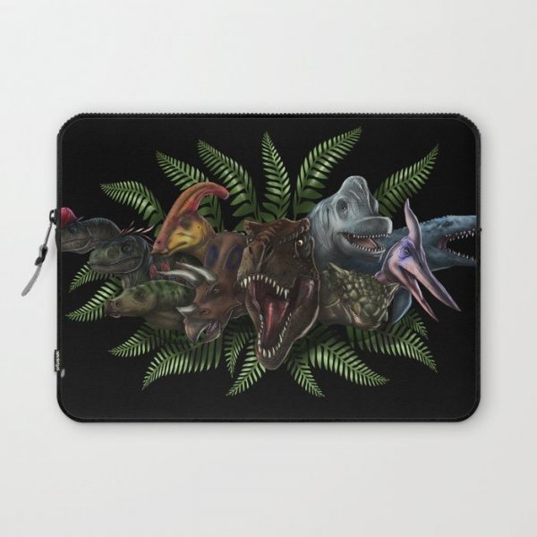 Jurassic World Computer Cover by Juan Iglesias Art - Laptop Sleeve - 13"