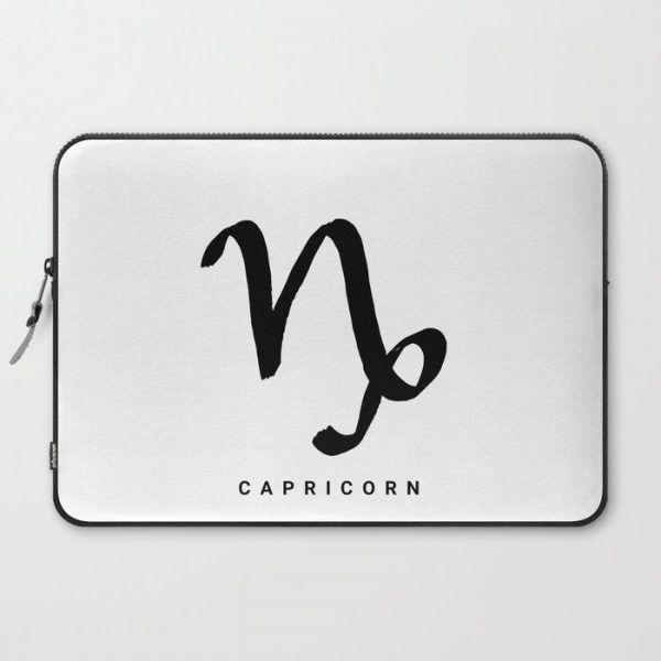 KIROVAIR ASTROLOGICAL SIGNS CAPRICORN #astrology #kirovair #symbol #minimalism #home #decor Computer Cover by Kirovair - Laptop Sleeve - 15"