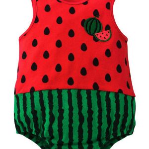 Kids Watermelon Strawberry Pineapple Costume Infant Baby Clothes Halloween