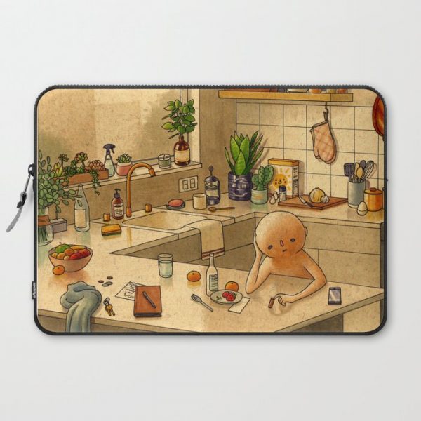 Kitchen Counter Computer Cover by Felicia Chiao - Laptop Sleeve - 15"