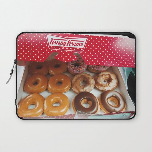 Krispy Kreme Computer Cover by natashaselbstaedt - Laptop Sleeve - 13"