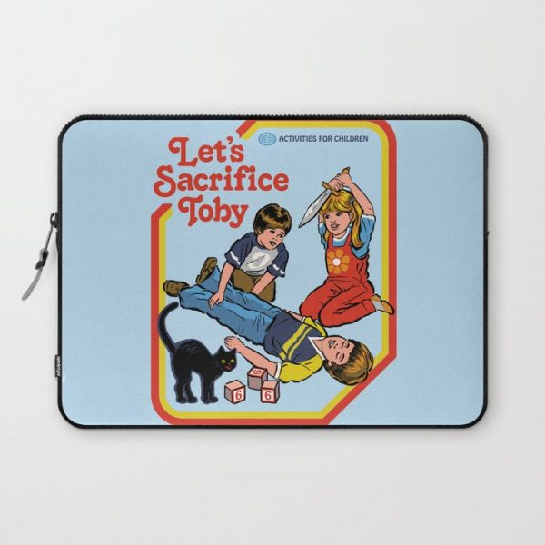 LET'S SACRIFICE TOBY Computer Cover by Steven Rhodes - Laptop Sleeve - 13"