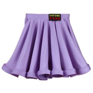 Latin Dance Costume Skirt Kids Mint Green Ballroom Dance Bottoms For Girls