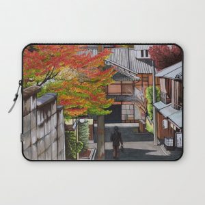 Leaves in Autumn Computer Cover by Erin Nicholls - Laptop Sleeve - 13"