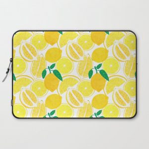 Lemon Harvest Computer Cover by Leanne Simpson - Laptop Sleeve - 15"