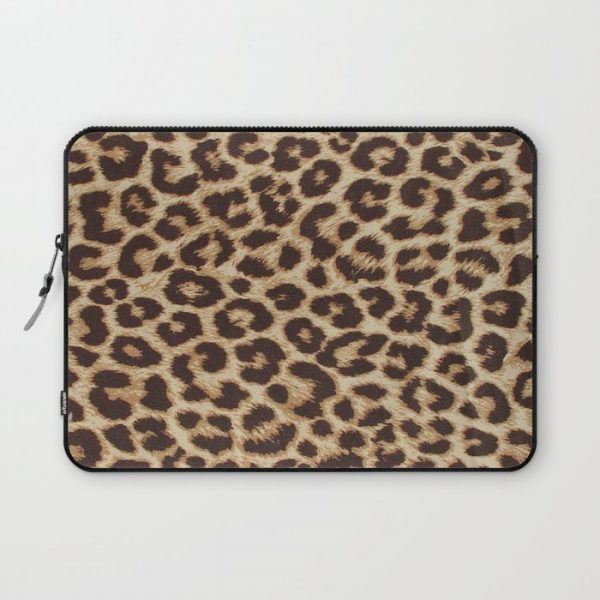 Leopard Print Computer Cover by Smyrna - Laptop Sleeve - 13"