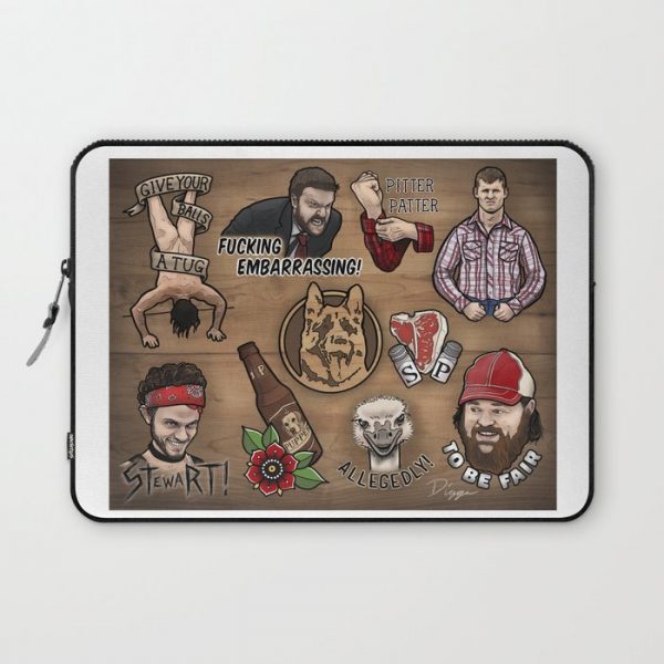 Letterkenny flash Computer Cover by Digger Pierce - Laptop Sleeve - 13"