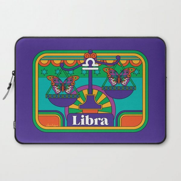 Libra Computer Cover by Pilgrim Hodgson - Laptop Sleeve - 15"