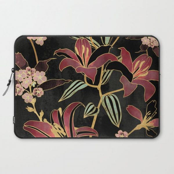 Lily Computer Cover by SpaceFrogDesigns - Laptop Sleeve - 15"