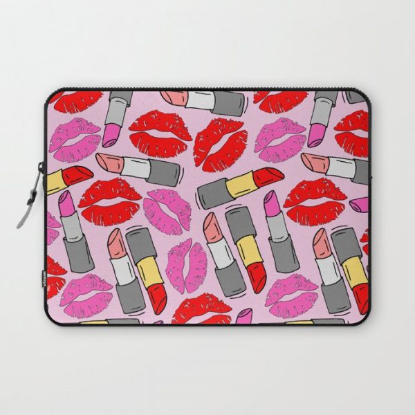 Lips Computer Cover by Little Sloth - Laptop Sleeve - 13"