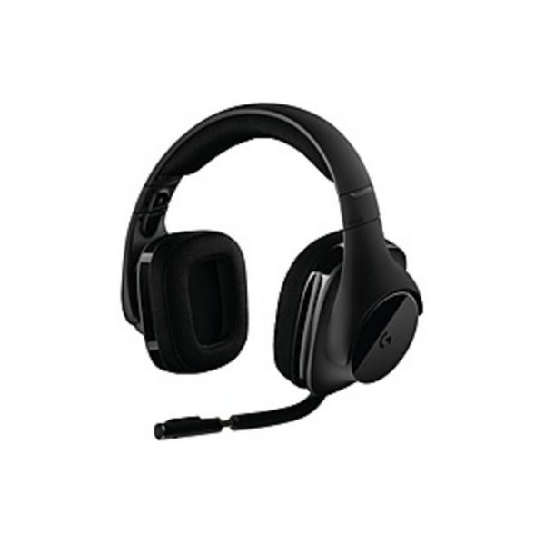 Logitech G533 Wireless Dts 7.1 Surround Gaming Headset - Stereo - Wireless - 49.2 ft - Over-the-head - Binaural - Circumaural - Black