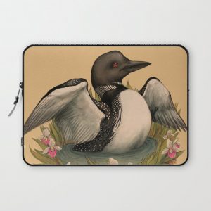 Loon Computer Cover by Daydreamillustration - Laptop Sleeve - 13"