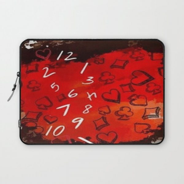 Lost In Time Computer Cover by Abby Creates - Laptop Sleeve - 13"