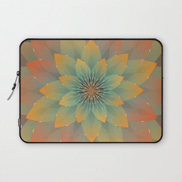 Lotus Computer Cover by HK Chik - Laptop Sleeve - 13"