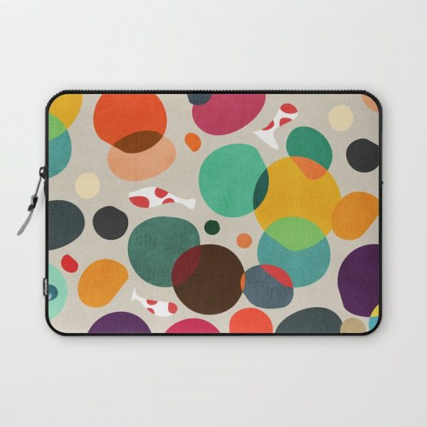 Lotus in koi pond Computer Cover by Picomodi - Laptop Sleeve - 13"