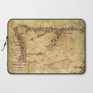 Map.of.Mordor Computer Cover by Maps of Middle-Earth - Laptop Sleeve - 15"