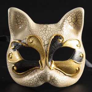 Mask Halloween Costume Fox Mask Gilding Masquerade Costume Accessories