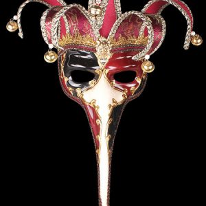 Mask Halloween Costume Gilding Pearl Bell Carnival Masquerade Costume Accessories