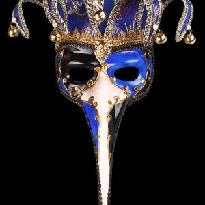 Mask Halloween Costume Gilding Pearl Bell Carnival Masquerade Costume Accessories