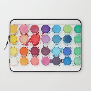 Messy Watercolors Computer Cover by Lines Across - Laptop Sleeve - 13"